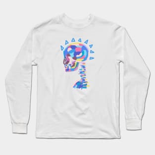 Colorful skeleton Long Sleeve T-Shirt